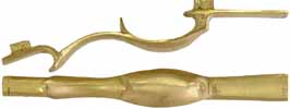 Triggerguard, Allentown-Bethlehem, Lehigh County, sand cast brass